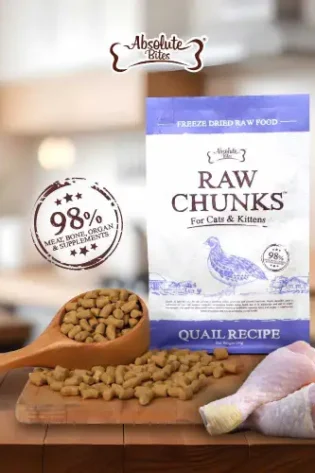 AB Raw Chunks FreezeDried Cat