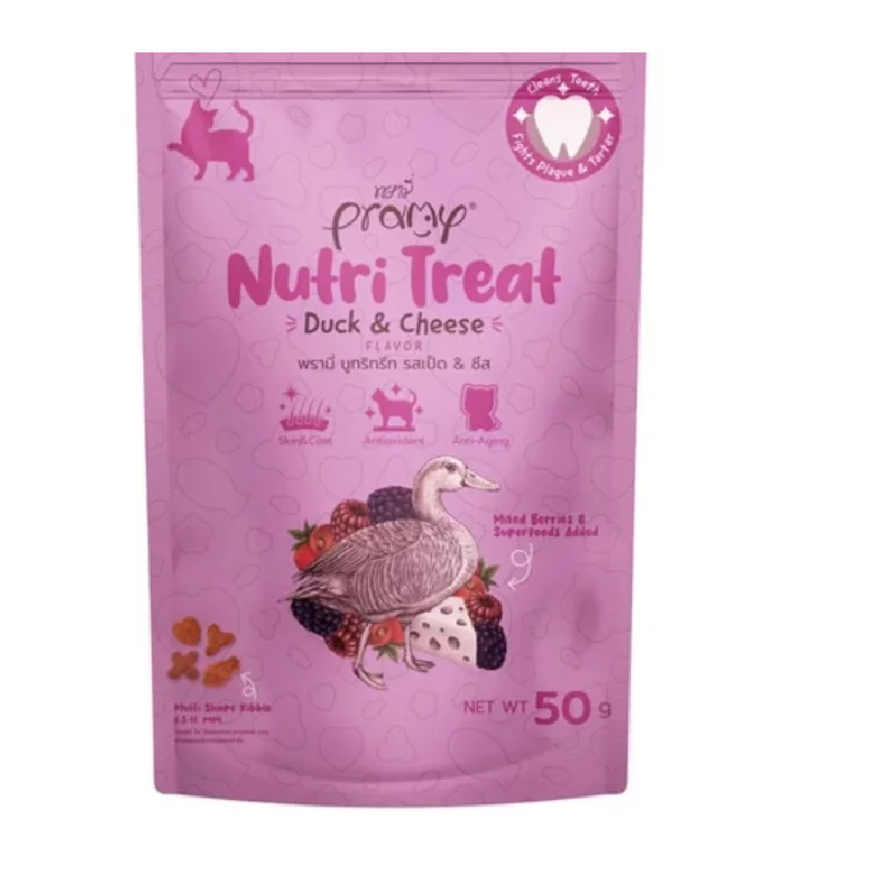Pramy Nutri Treat Duck & Cheese Flavor 50g
