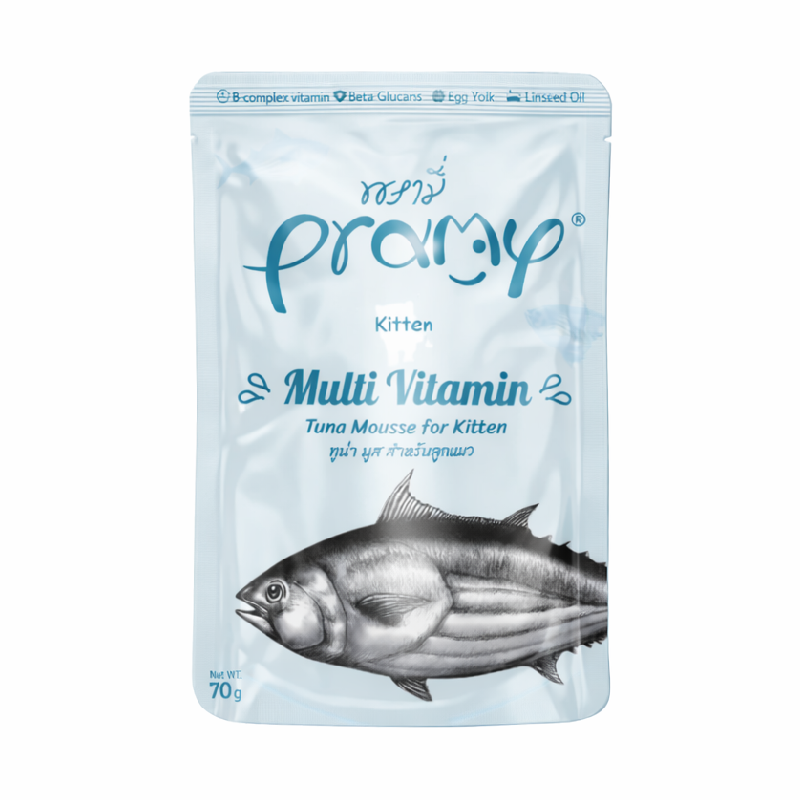 Pramy Tuna Mouse for Kitten 70g