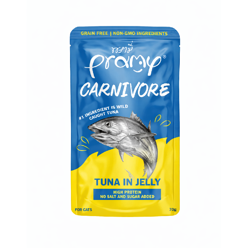 Pramy Carnivore Tuna in Jelly 70g