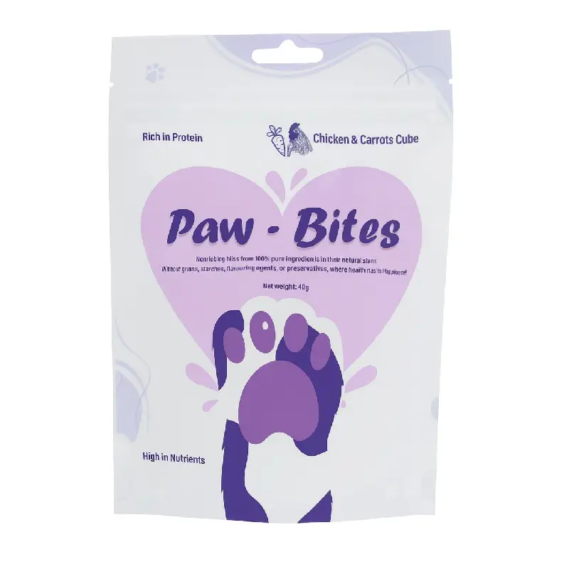 Freeze dried chicken &carrot cube 40g