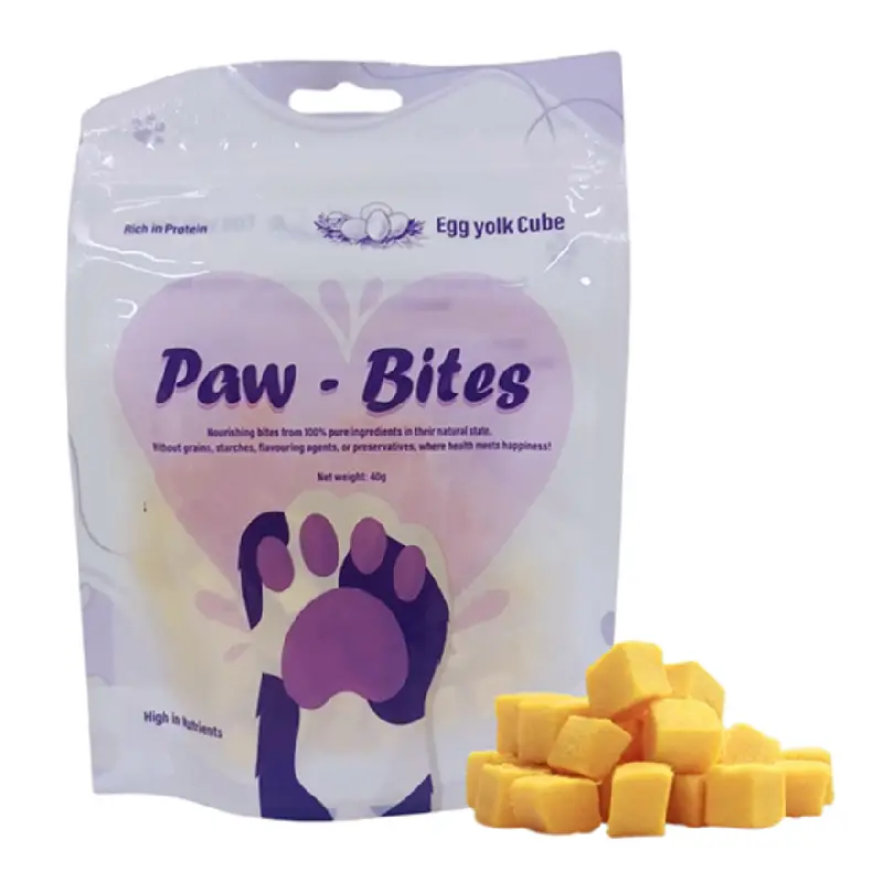 Freeze Dried egg cube 1cm 40g