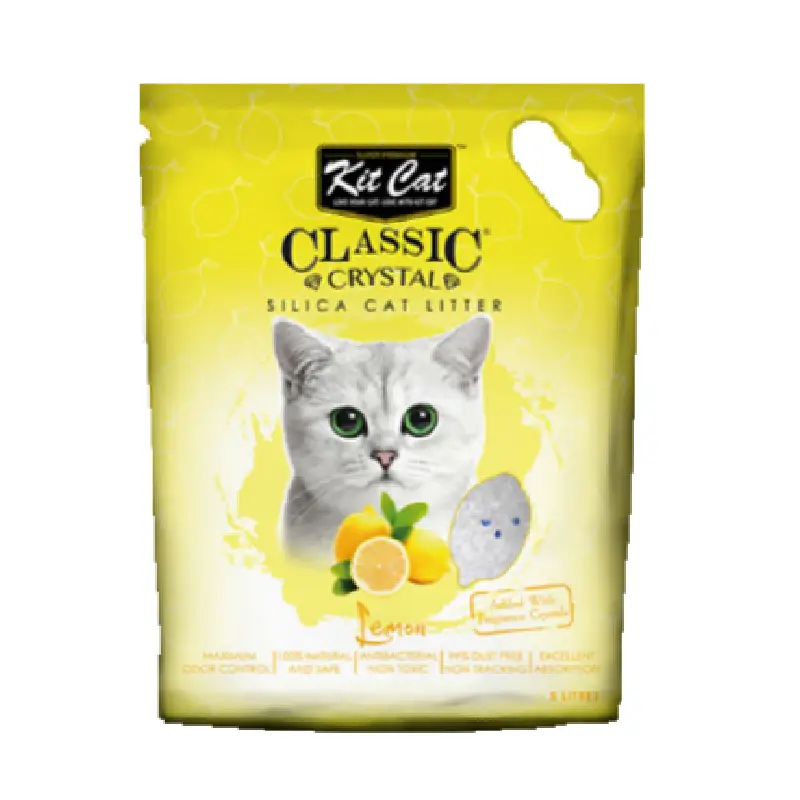 Kit Cat Crystal Cat Litter 5L (Lemon)