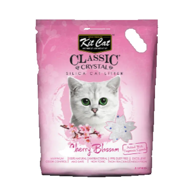 Kit Cat Crystal Cat Litter 5L (Cherry Blossom)