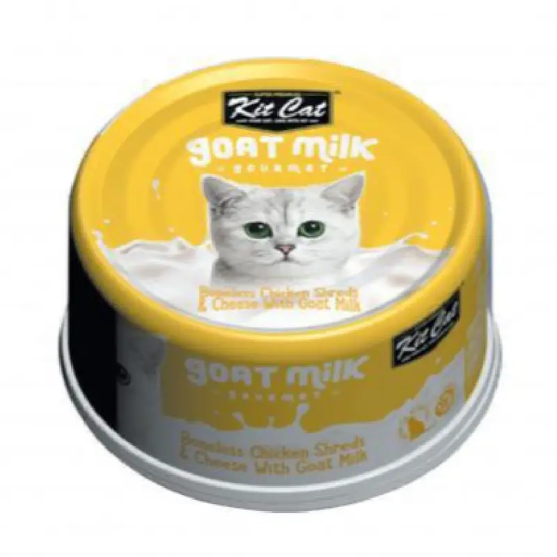 Kit Cat Goat Milk Gourmet Chicken & Cheese 70g
