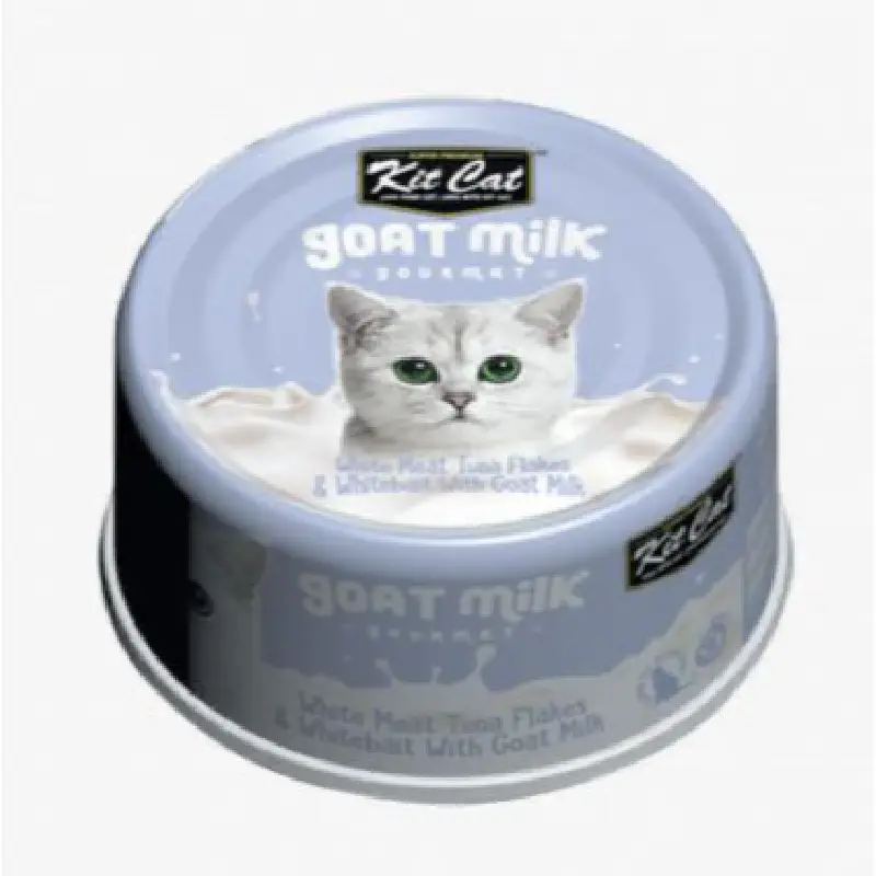 Kit Cat Goat Milk Gourmet Tuna &  Whitebait 70g