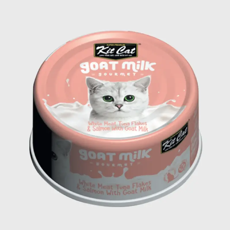 Kit Cat Goat Milk Gourmet Tuna & Salmon 70g
