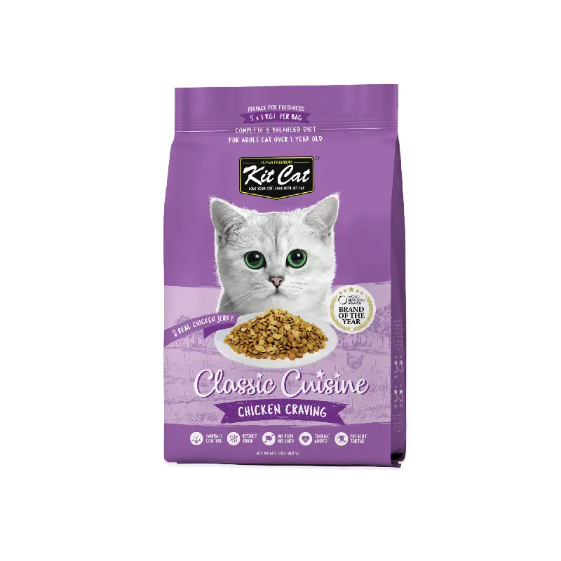 Kit Cat Premium Cat Food Chicken Cuisine 5kg