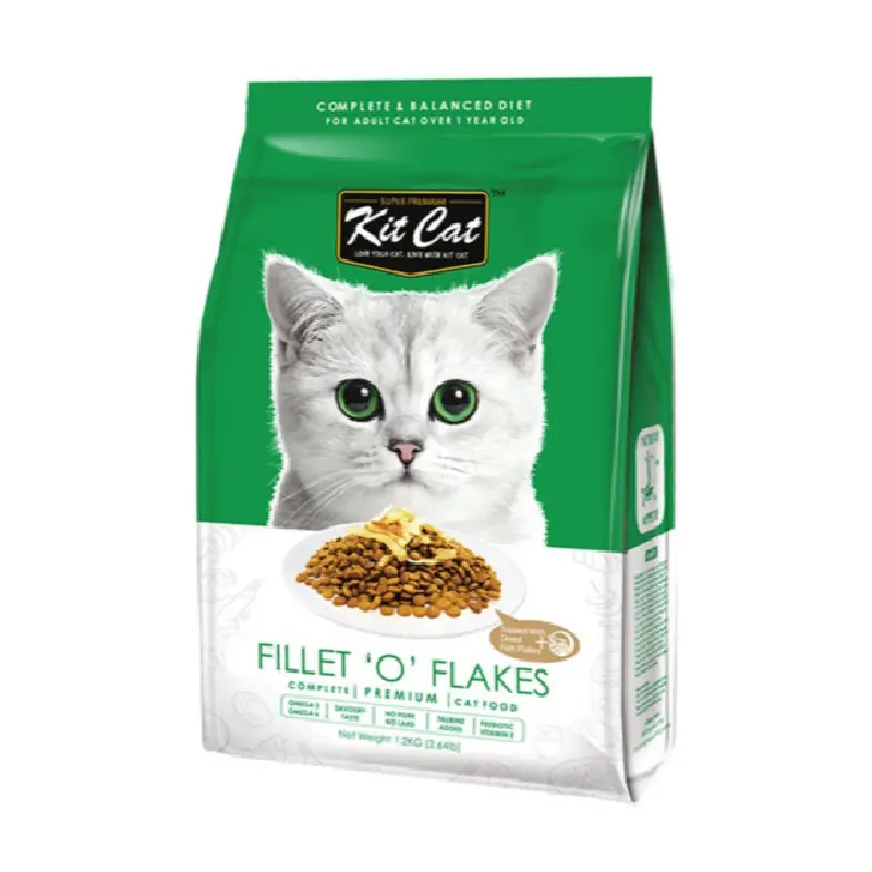 Kit Cat Premium Cat Food Fillet 'O' Flakes 5kg