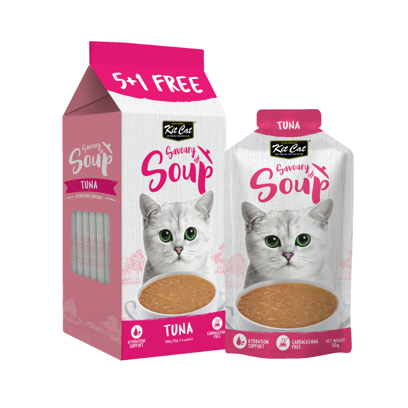 Kit Cat Savoury Soup Tuna 300g (6 x 50g)