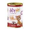 MİYYAW WET FOOD FOR ADULT CAT WITH BEEF Pate 20 x 400g
