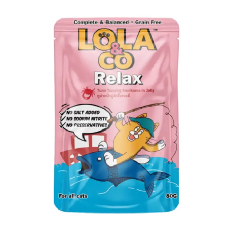 Lola&Co Tuna Topping Kanikama in Jelly 80g