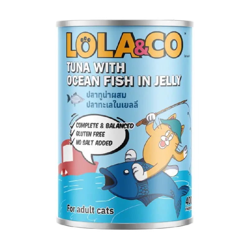 Lola&Co-C Can: Tuna with Ocean Fish in Jelly 400g